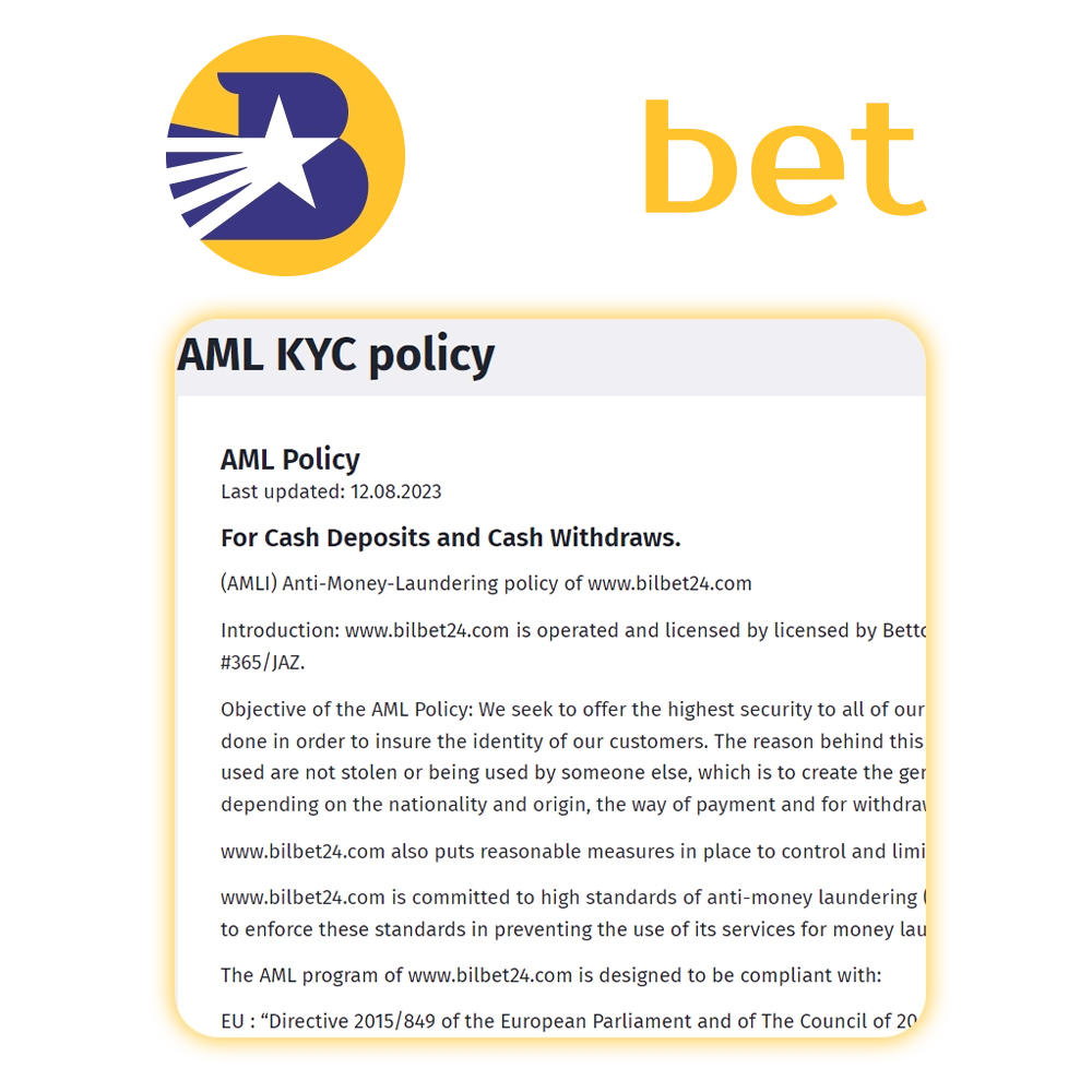 Bilbet prioritizes the safety and security of its users.