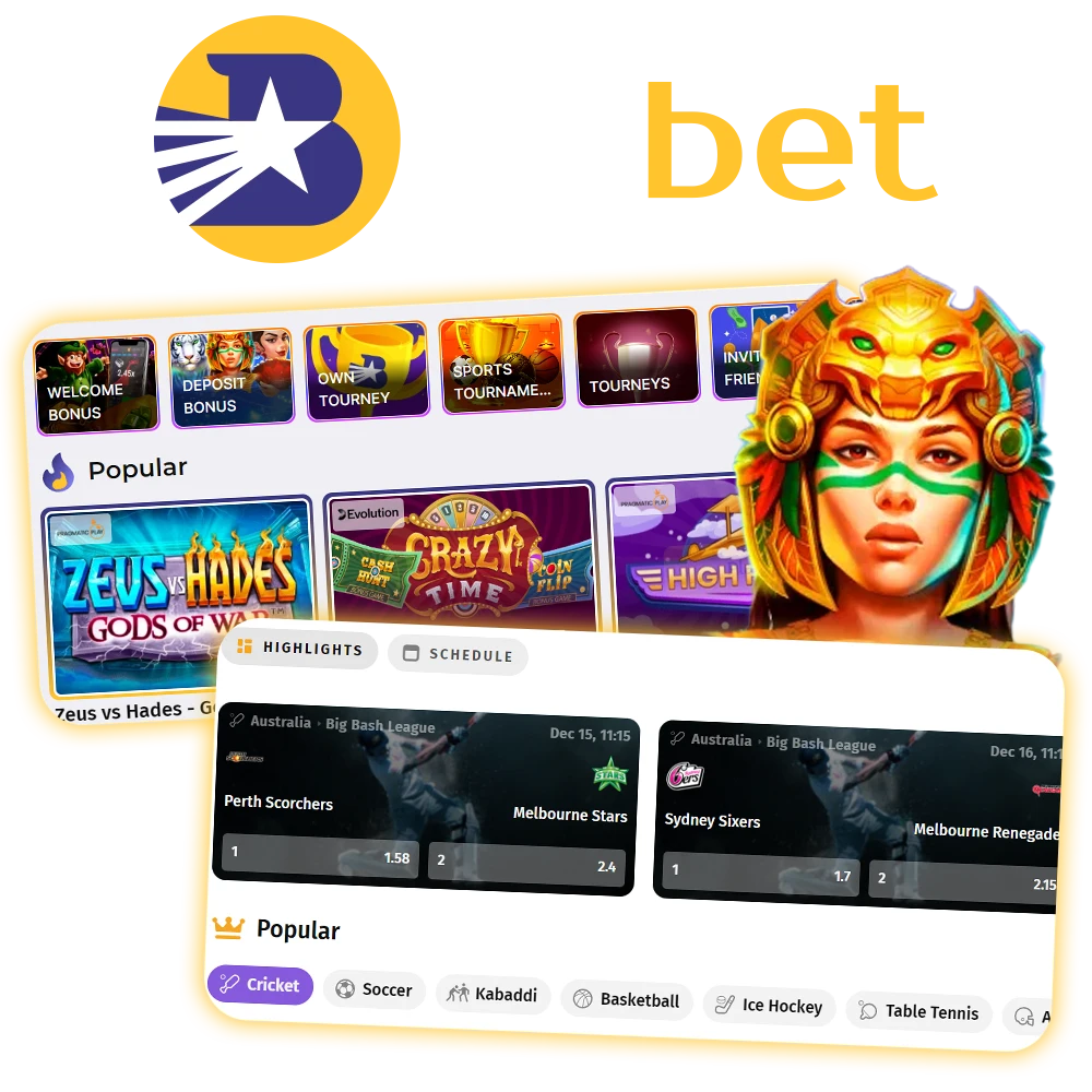 Bilbet is a new and modern gambling brand with a good reputation.