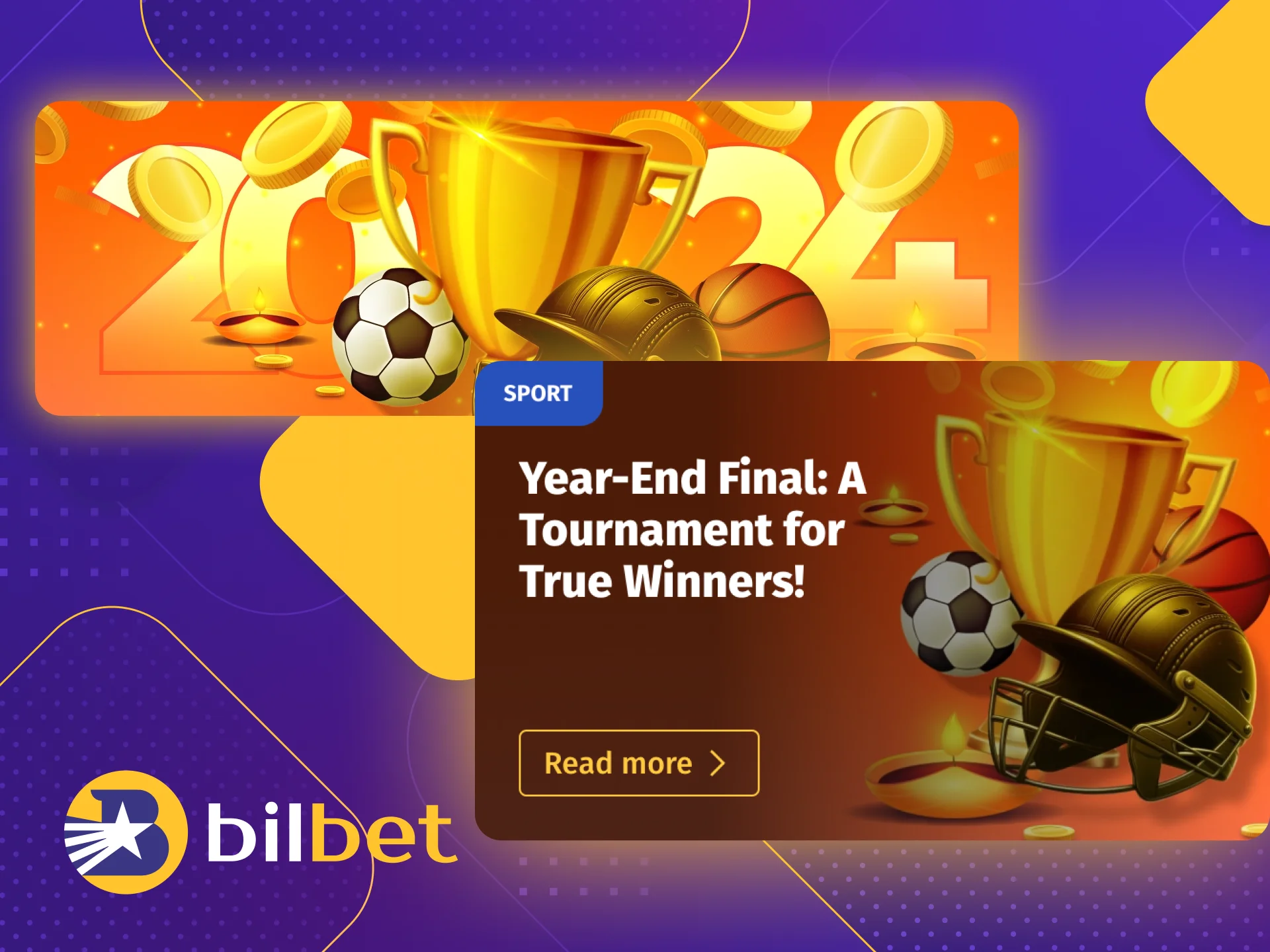 Join the Year-End Final Tournament at Bilbet online casino.