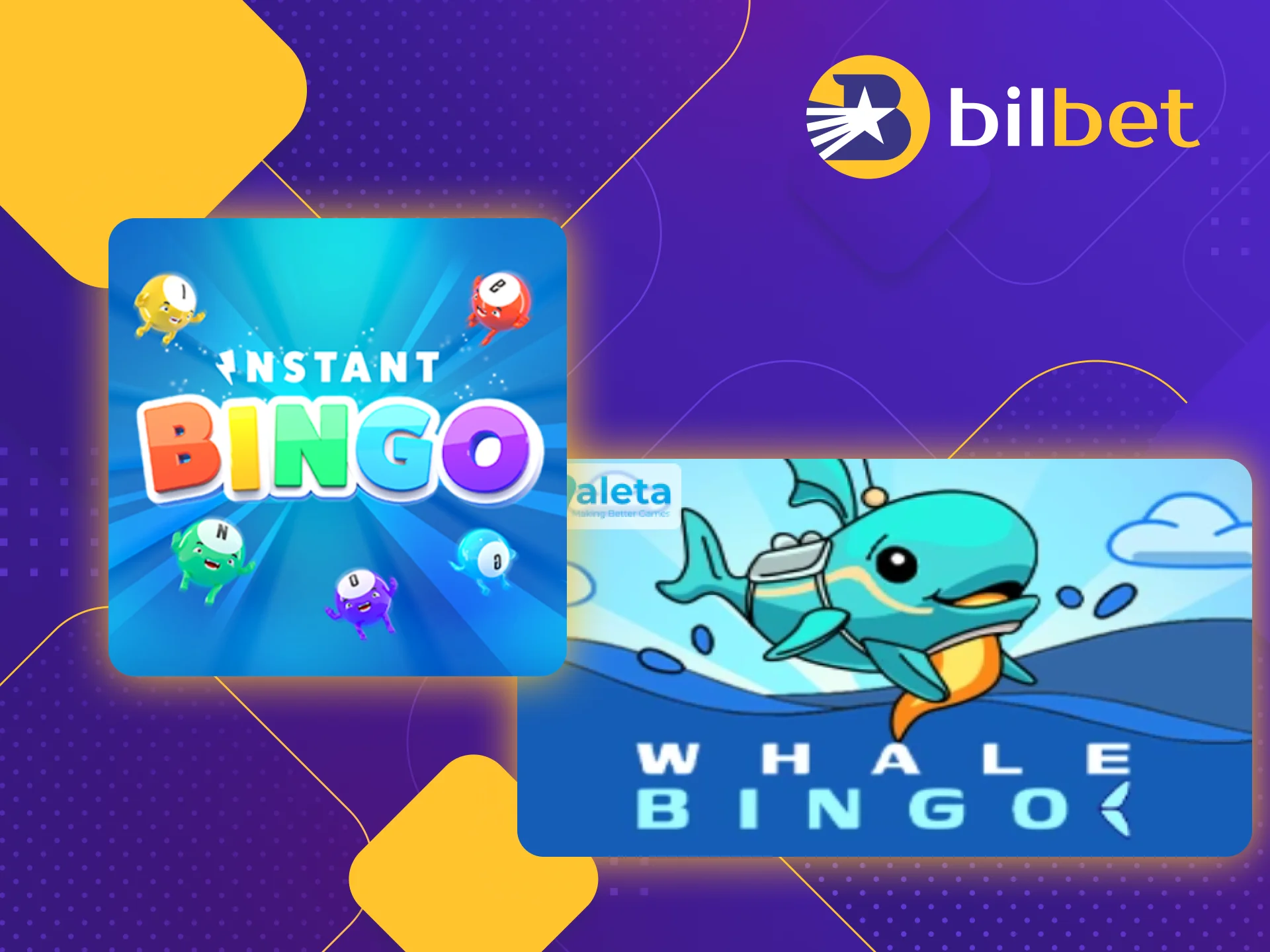 The Bilbet online casino website contains the best Bingo games.